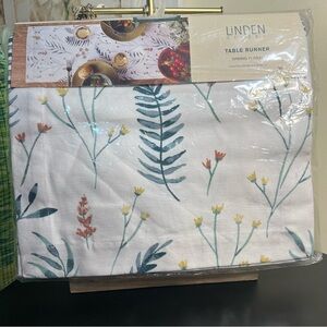 Linden Street Spring Floral Table Runner 14”x72”